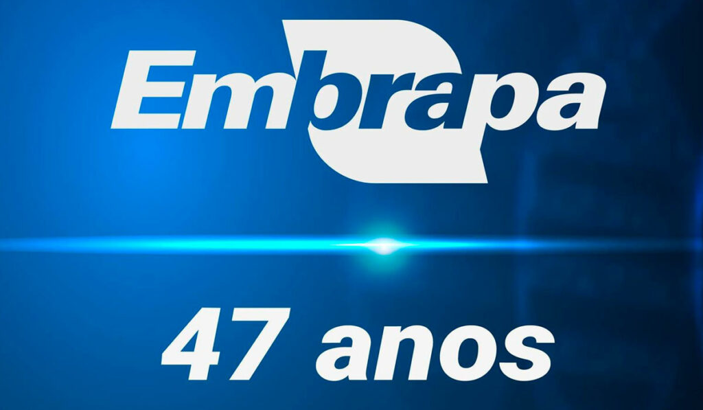 Logo Embrapa 47 anos