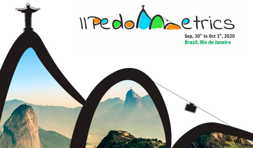 Chamada da II Pedometrics Brazil 2020 - Rio de Janeiro/RJ