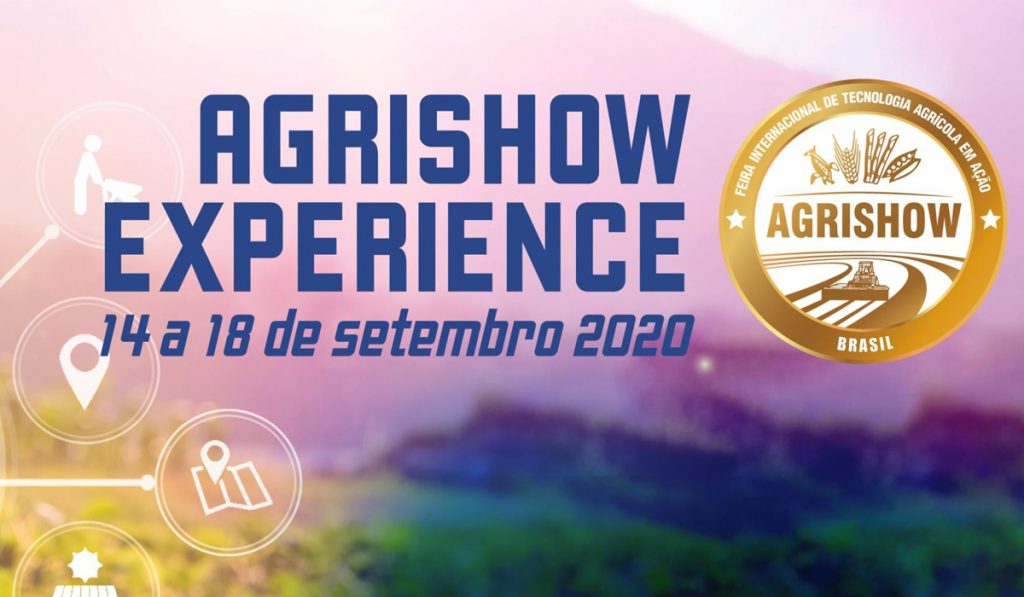 Chamada da Agrishow Experience