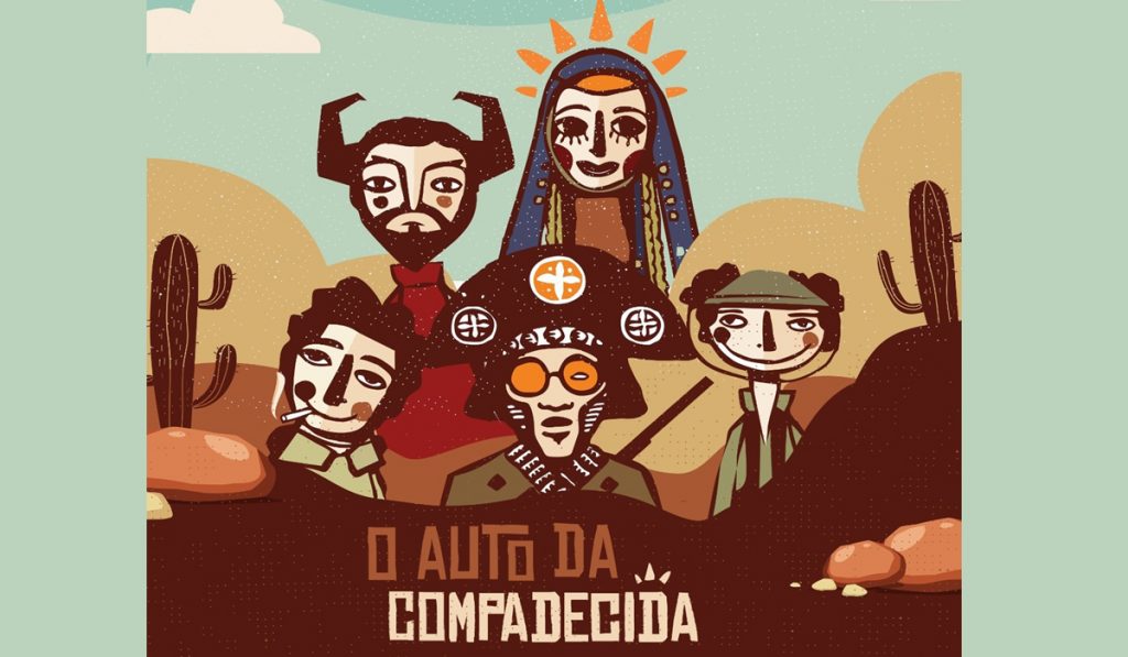 Ilustração do Auto da Compadecida