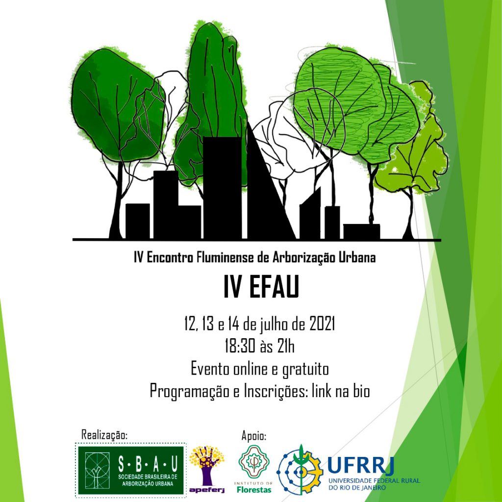 Chamada do IV Encontro Fluminense de Arborização Urbana