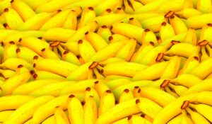 Bananas maduras