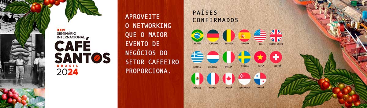 Banner do 24º Seminário Internacional do Café