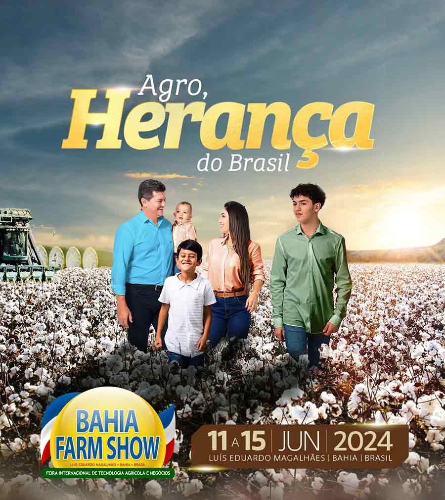 Chamada para a Bahia Farm Show 2024