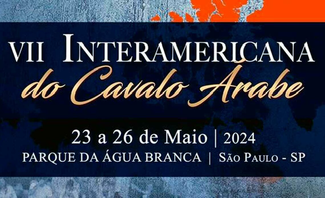 Chamada para a 7ª Exposição Interamericana do Cavalo Árabe