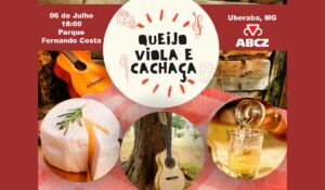 Chamada para o Festival Queijo, Cachaça e Viola