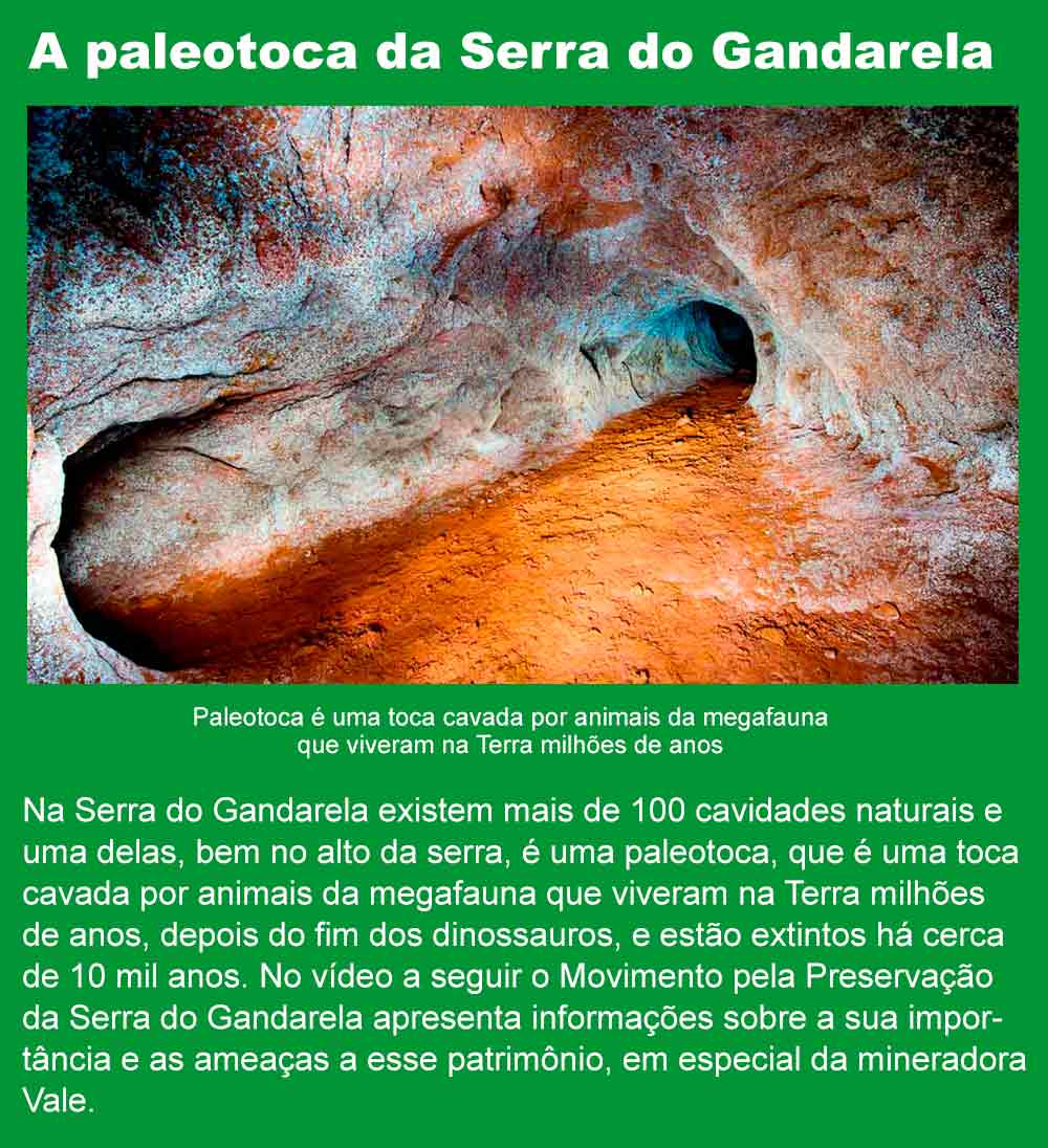 A paleotoca da Serra do Gandarela