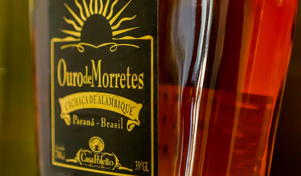 Cachaça Ouro de Morretes da Casa Poletto