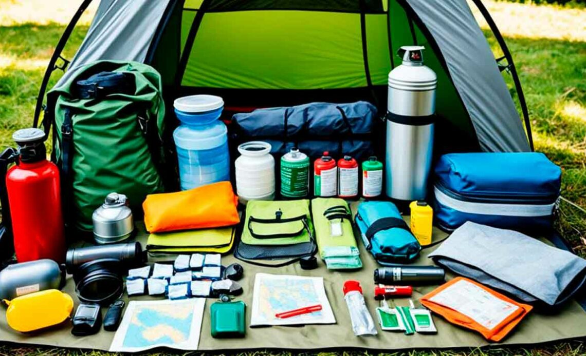 Equipamentos para camping