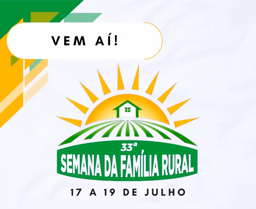 Chamada para a 33ª Semana da Família Rural