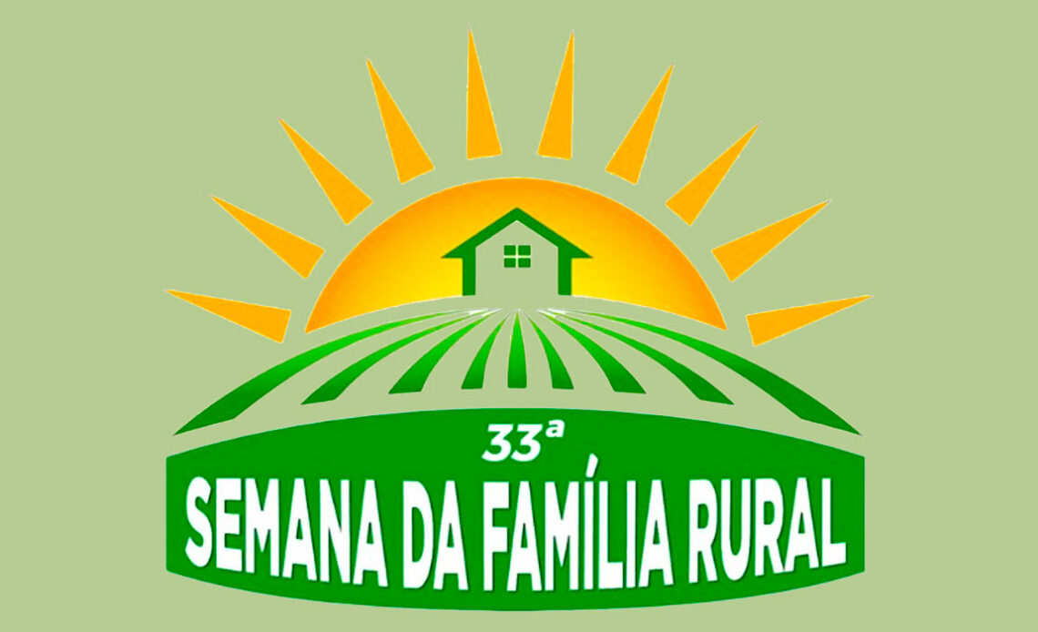 Logo da 33ª Semana da Família Rural