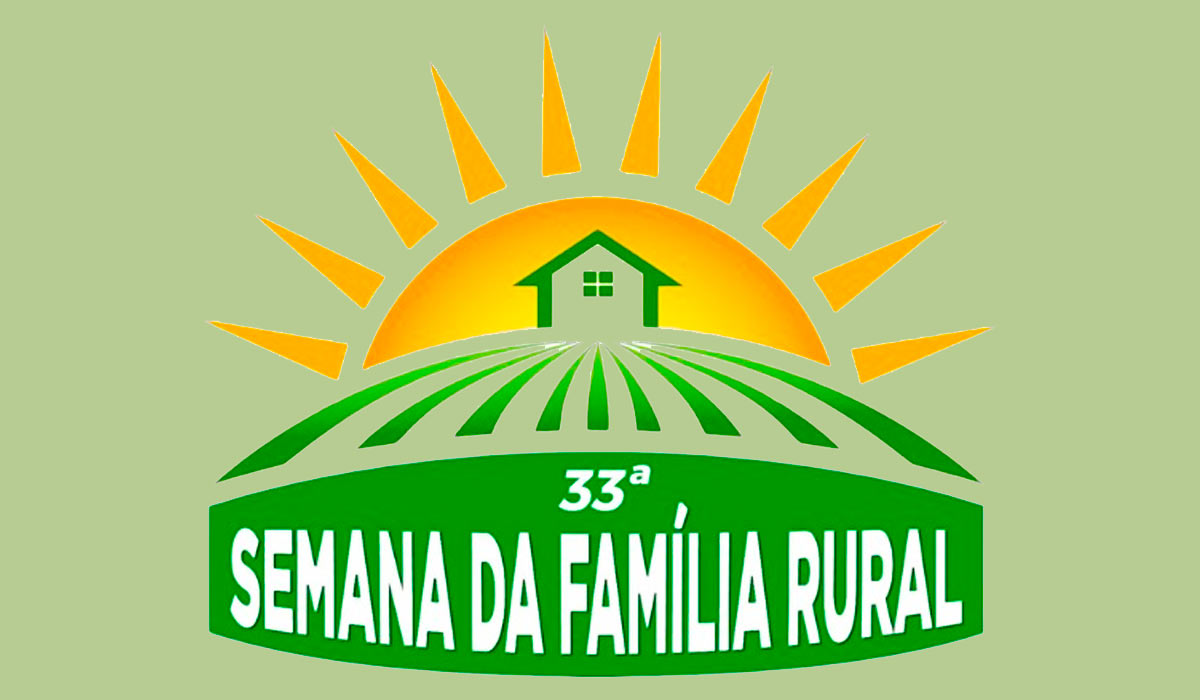 Logo da 33ª Semana da Família Rural