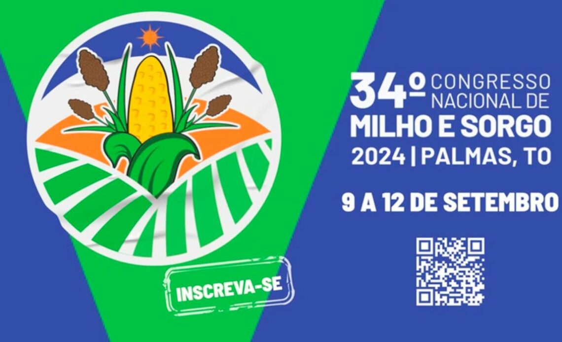 Chamada para o 34º Congresso Nacional de Milho e Sorgo