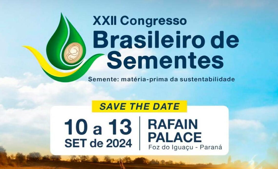 Chamada para o XXII Congresso Brasileiro de Sementes