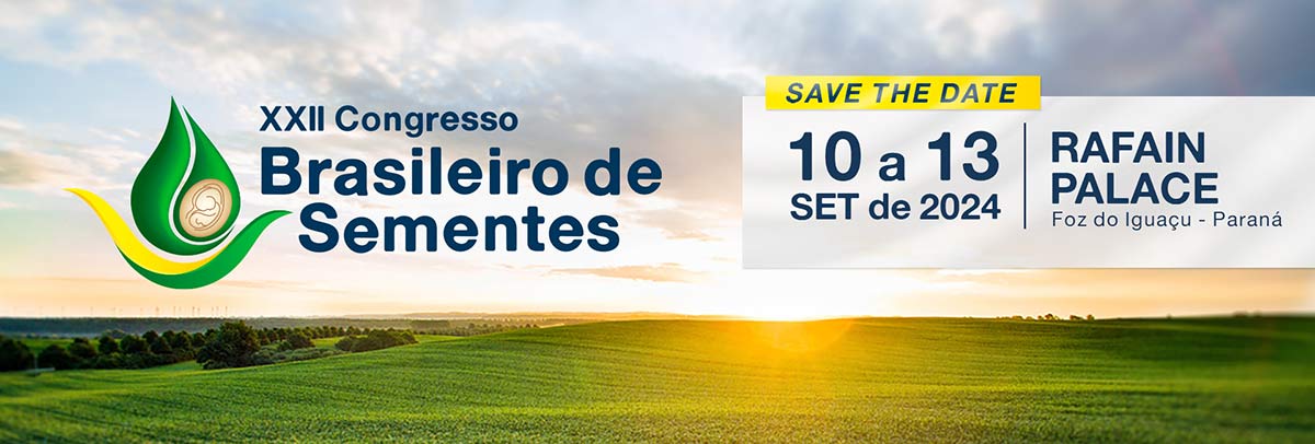 Banner do XXII Congresso Brasileiro de Sementes