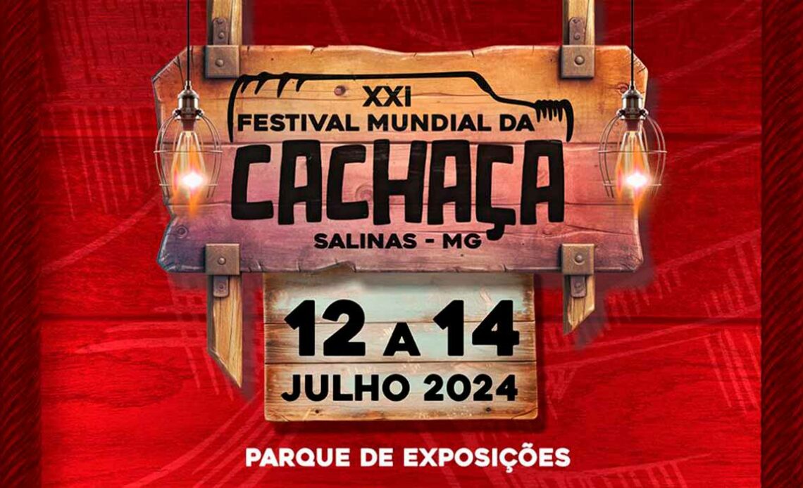 Chamada para o Festival Mundial da Cachaça