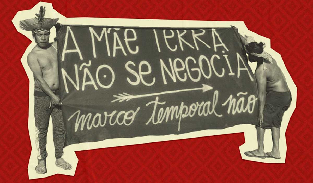 Indígenas se mobilizam contra o marco temporal