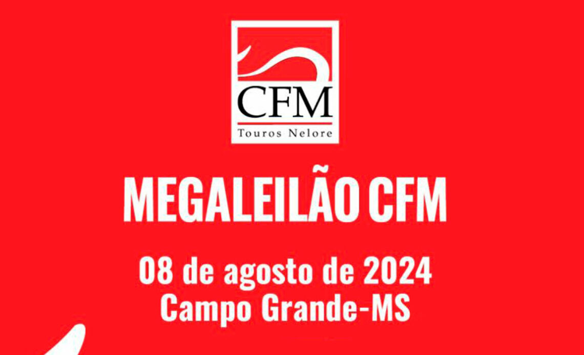 Chamada para o 26º Megaleilão CFM