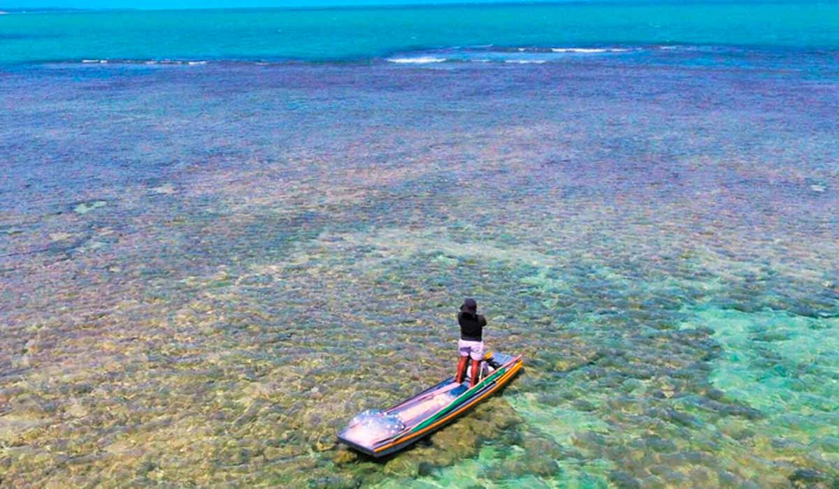 Pescador artesanal no litoral do Ceará - Foto: José Amorim Reis-Filho