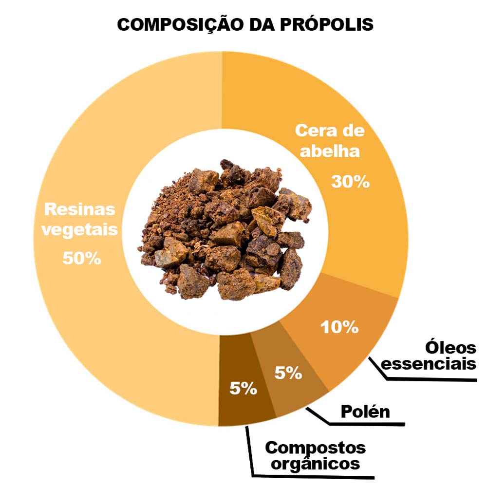 Composição da própolis