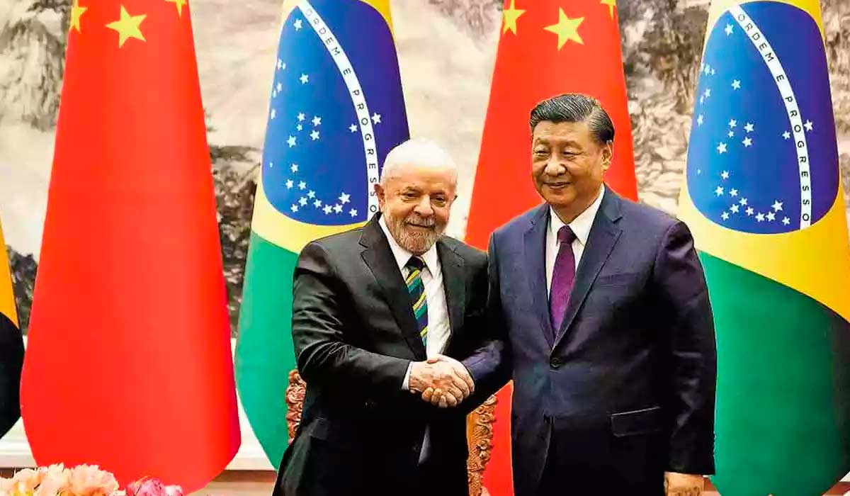 Lula com Xi Jinping