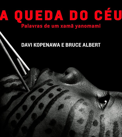 Capa do livro "A Queda do Céu"