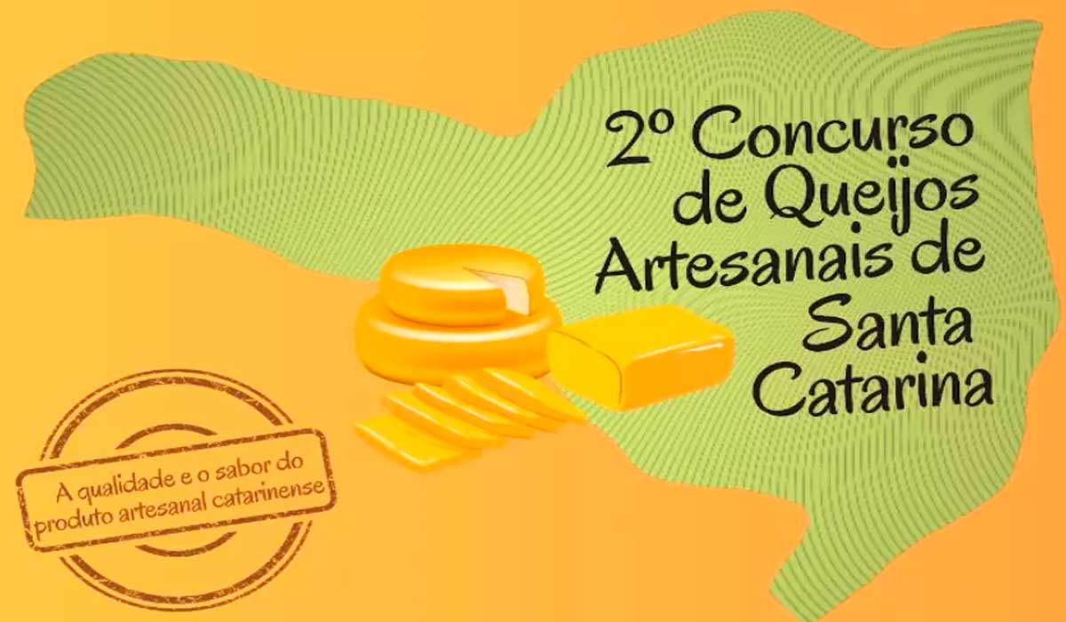 Chamada para o 2º Concurso Estadual de Queijos Artesanais de SC