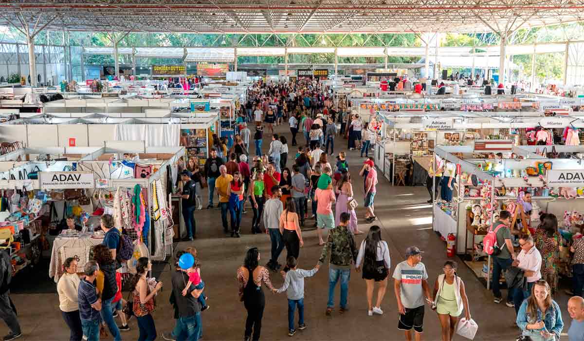 Feira agrícola e de artesanatos