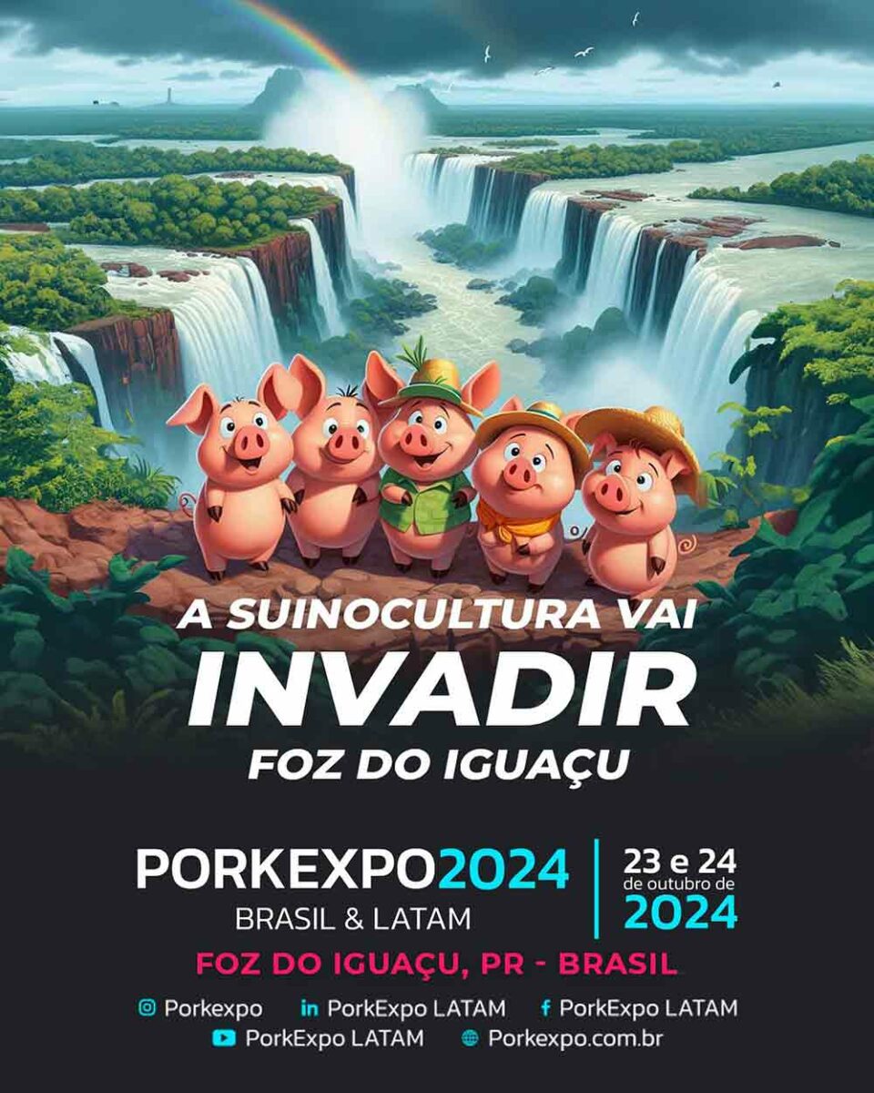 Chamada para a PorkExpo Brasil & LATAM 2024