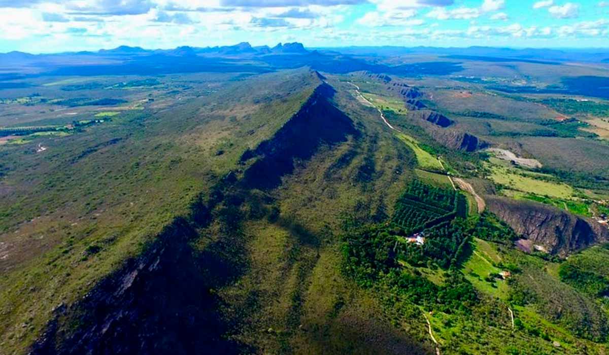 Serra da Tromba, Piatã, pico a 1.710 m de altitude