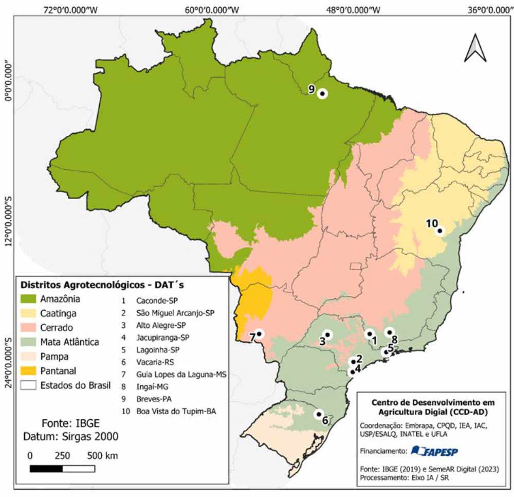 Dos dez Distritos Agrotecnológicos (DATs) previstos, o DAT 9 é o de Breves, no Marajó