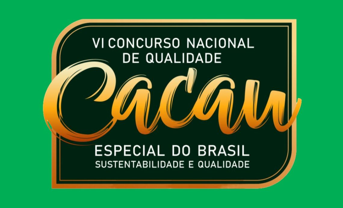 Logo do VI Concurso Nacional de Cacau Especial – Sustentabilidade e Qualidade