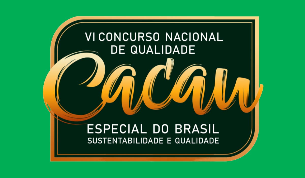 Logo do VI Concurso Nacional de Cacau Especial – Sustentabilidade e Qualidade