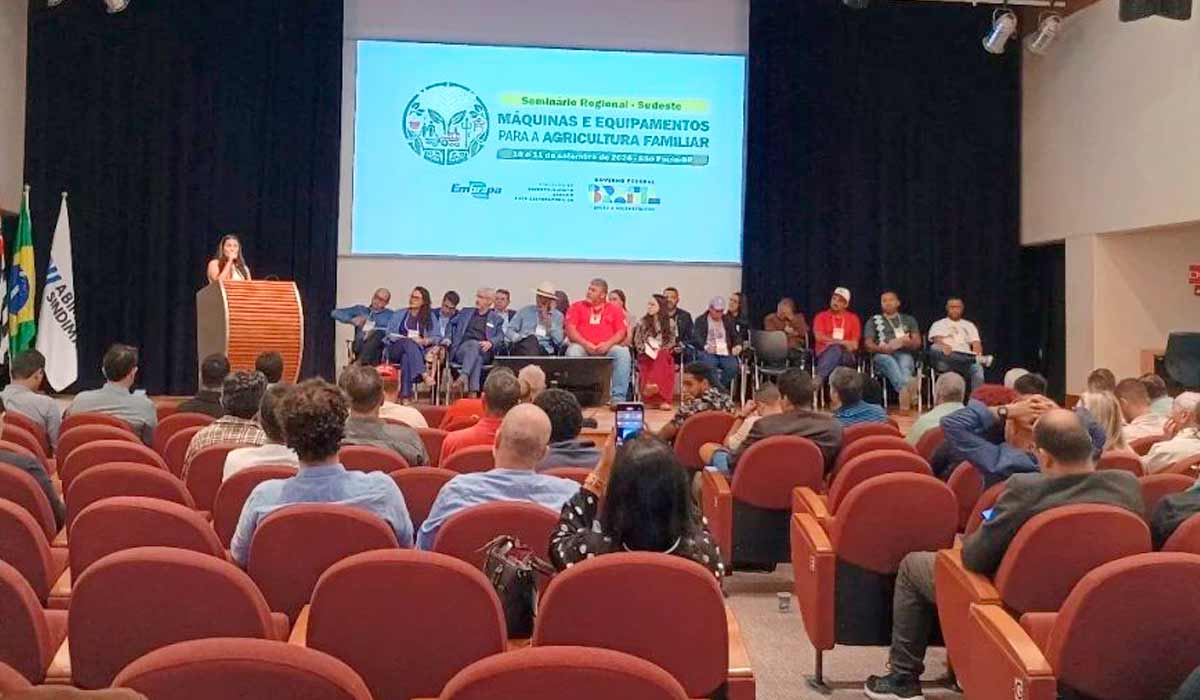 Palestra no Seminário da Região Norte sobre mecanização para Agricultura Familiar