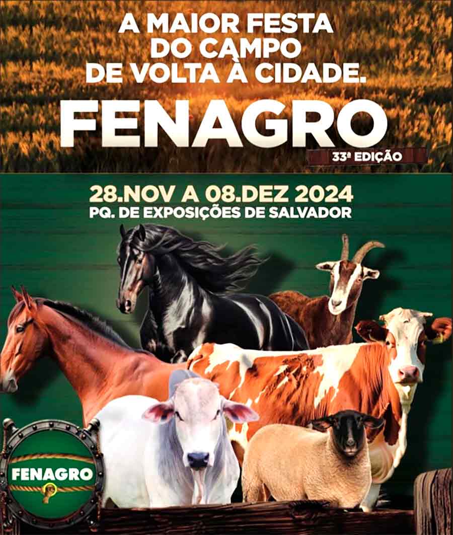 Chamada para a Fenagro 2024