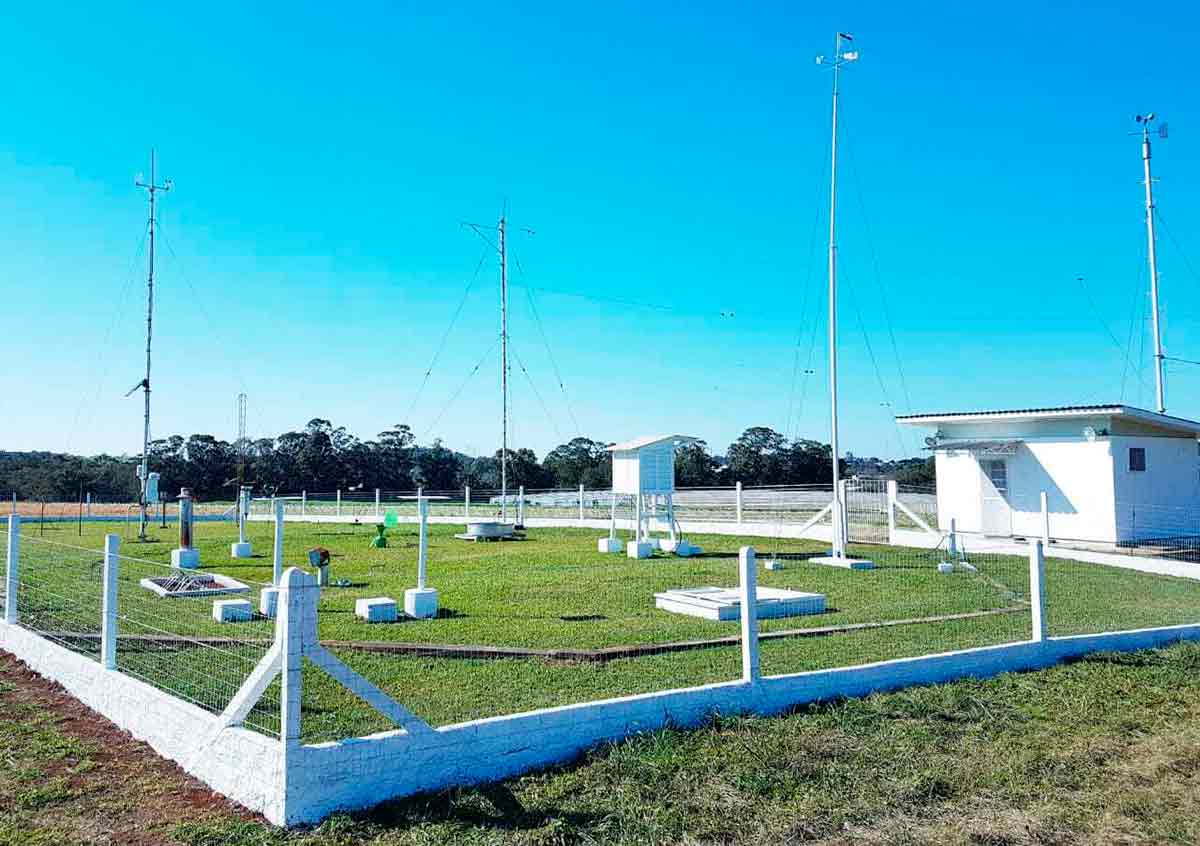 Estação Meteorológica Convencional Centenária de Passo Fundo (RS) (Inaugurada em 1912) - Foto: Bruna Sampaio do Amaral