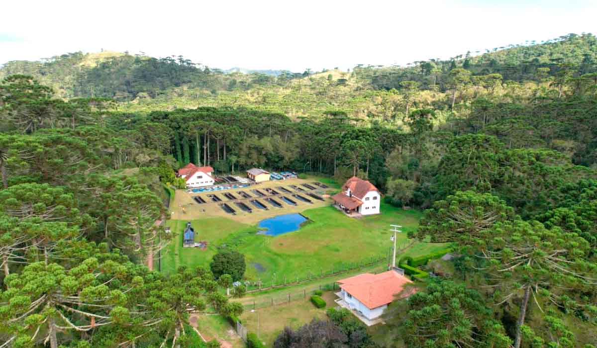 Núcleo Regional de Pesquisa em Salmonicultura Dr. Ascânio de Faria, em Campos do Jordão - Foto: SAA/SP