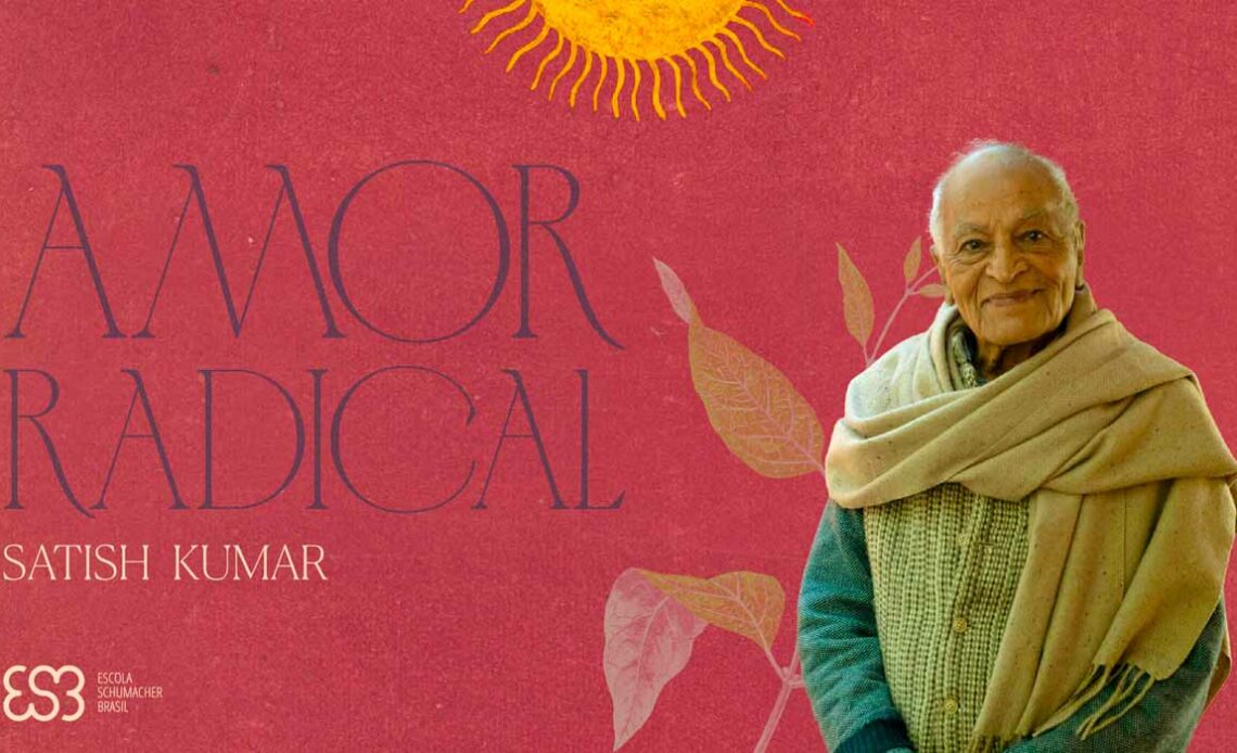 Satish Kumar tem sua história contada no documentário "Amor Radical"