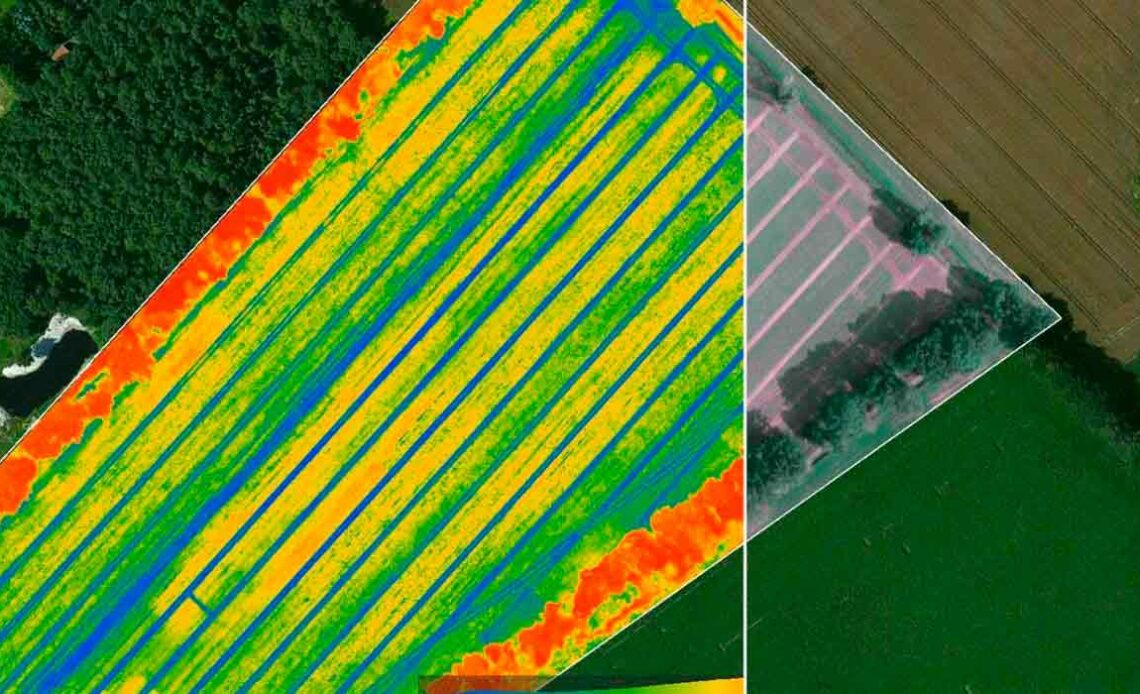 A interpolação espacial é realizada a partir da conversão de dados de observações pontuais em padrões espaciais