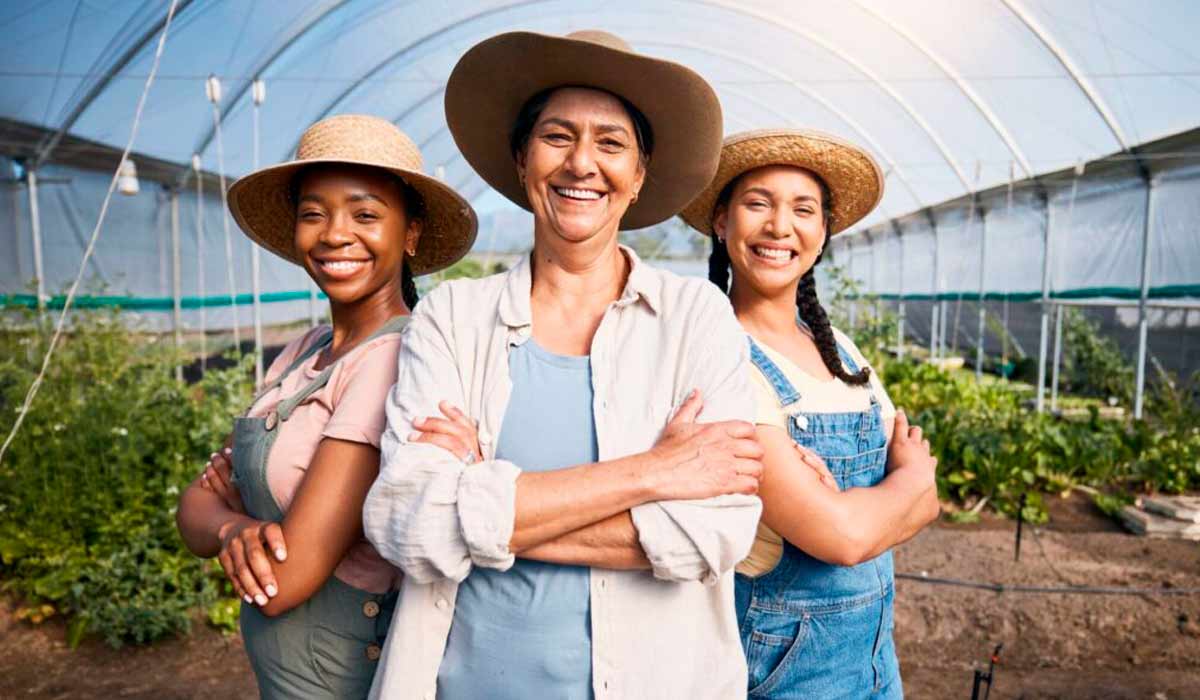 A força feminina cada vez mais forte no campo