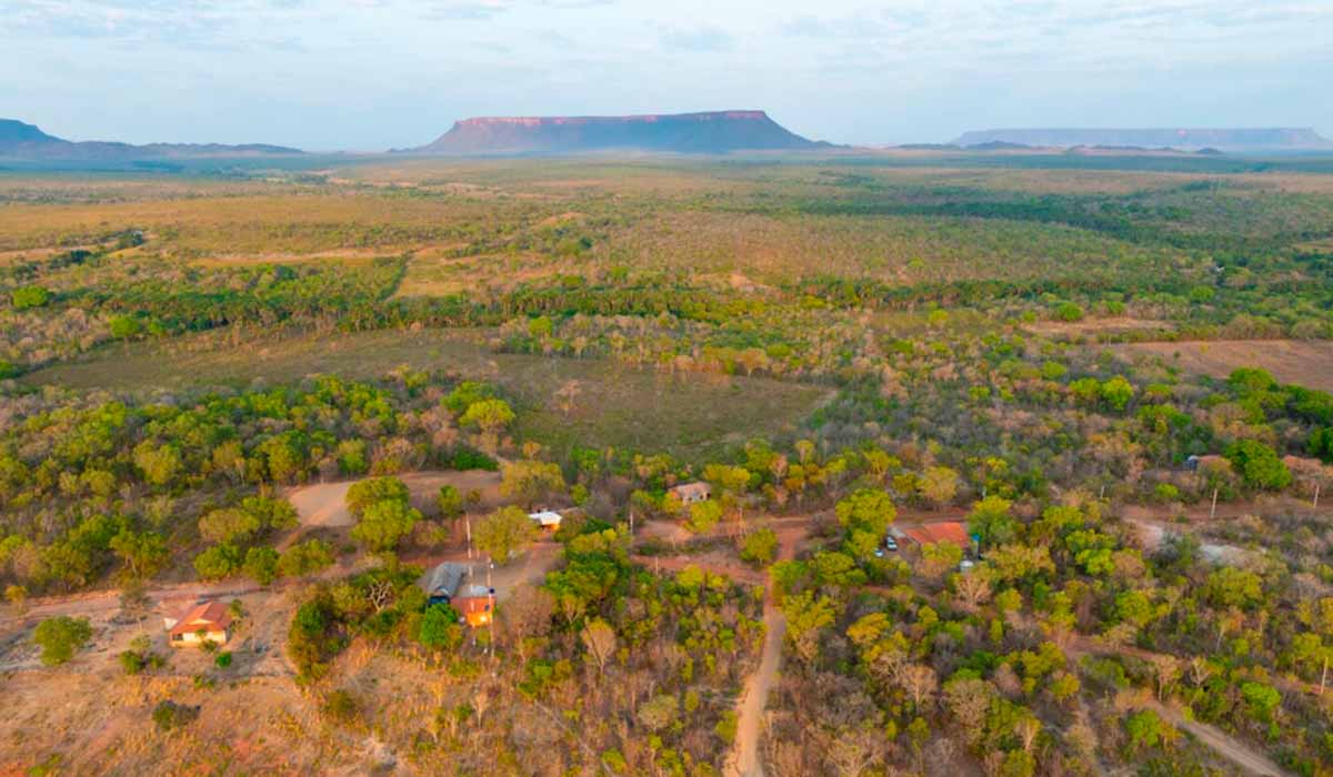 Vista aérea do Quilombo Mumbuca - Foto: Fellipe Abreu