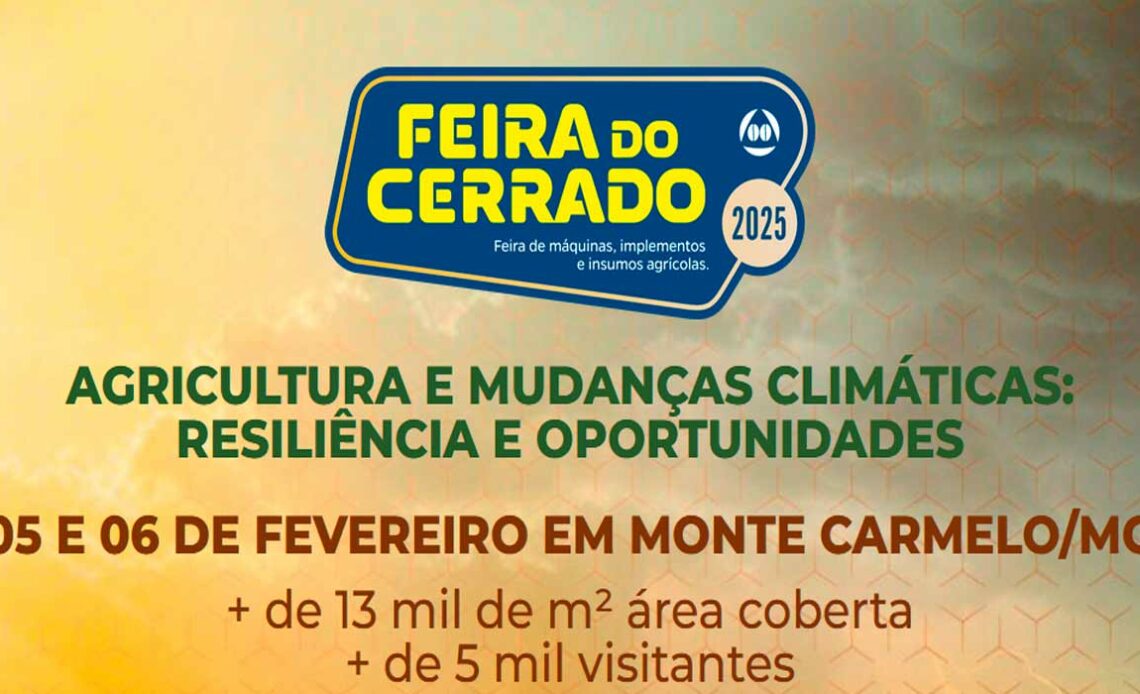 Chamada para a Feira do Cerrado 2025