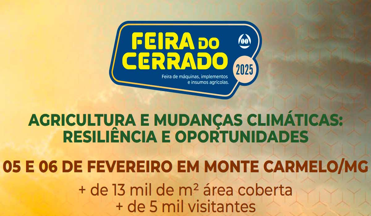 Chamada para a Feira do Cerrado 2025