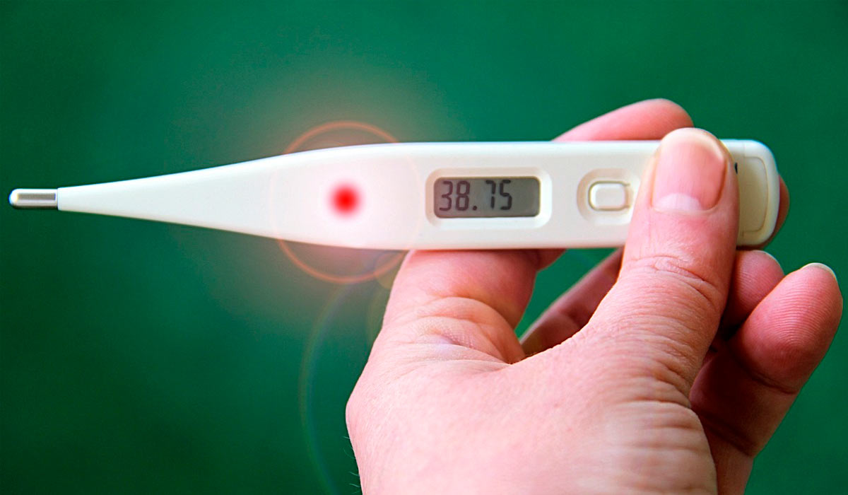 Febre alta de início abrupto é um dos sintomas da doença