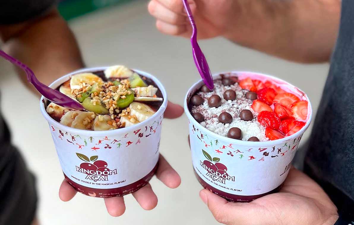 Açaí na Kingdom de Orlando, USA