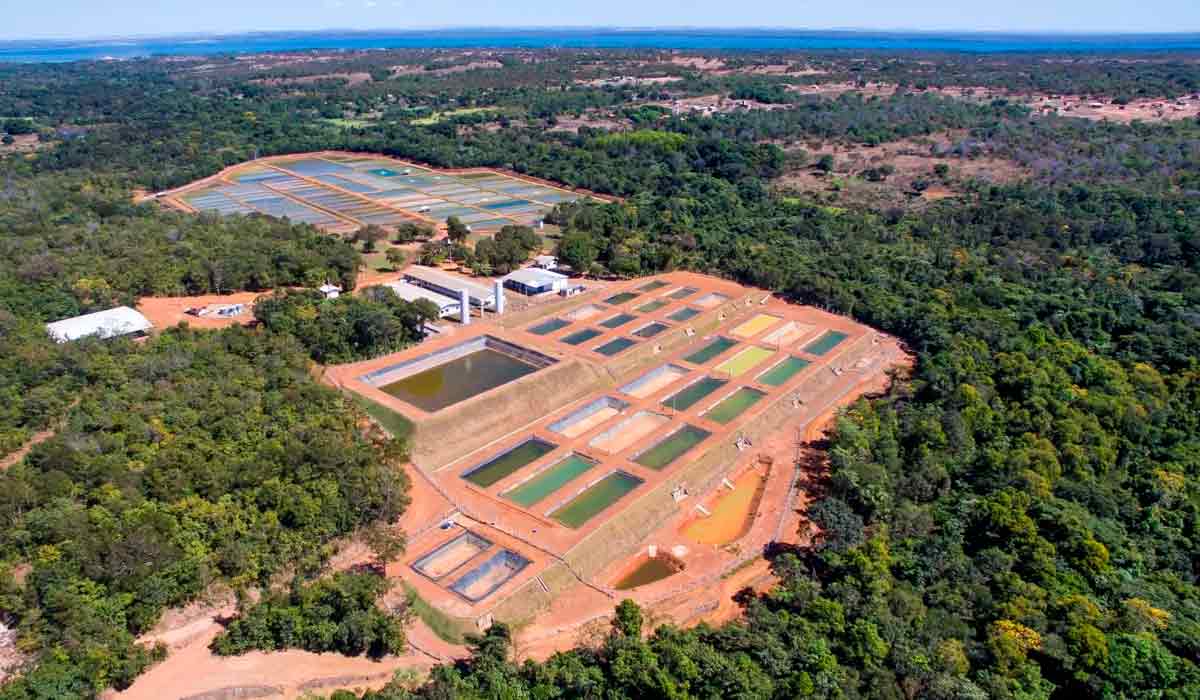 O Campo Experimental de Aquicultura da Embrapa reúne viveiros escavados, laboratórios e um Núcleo de Conservação e Coleções de Peixes Nativos - Foto: Jefferson Christofoletti