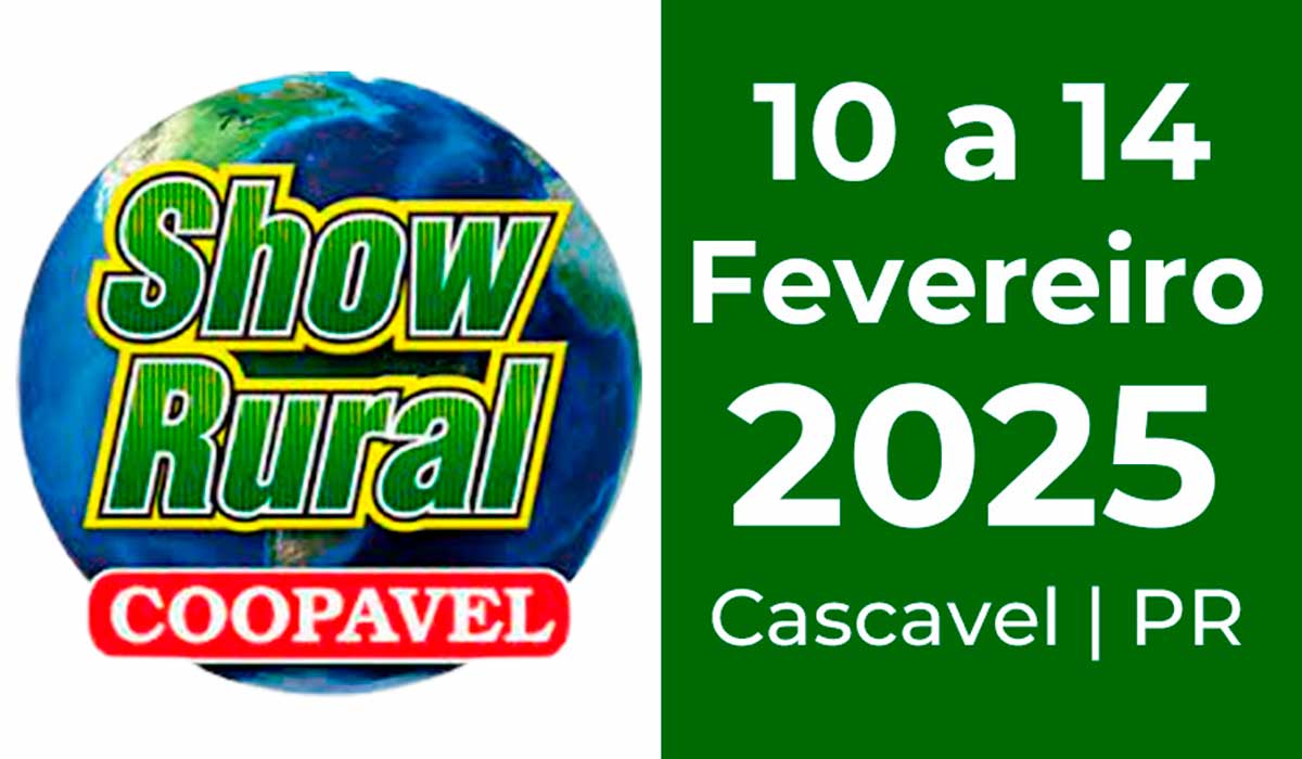 Chamada para o Show Rural Coopavel 2025