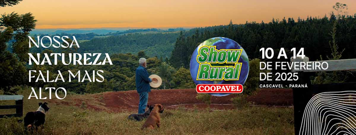 Banner do Show Rural Coopavel 2025