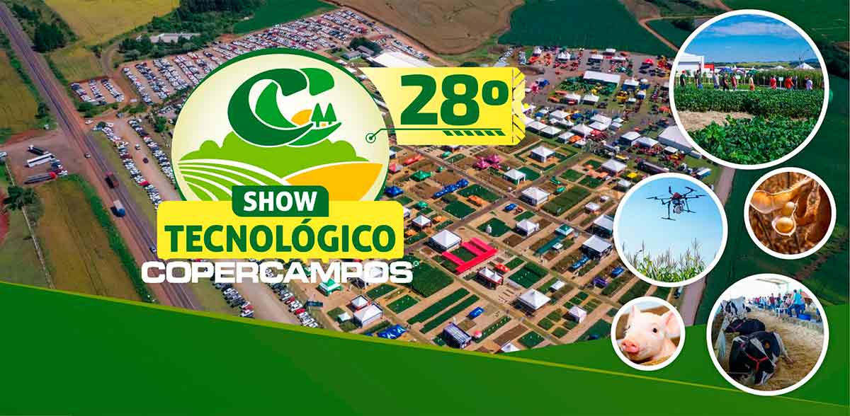 Banner do Show Tecnológico Copercampos 2025