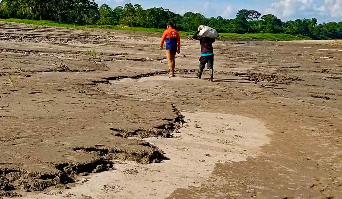 Municípios ficam isolados e com falta de alimentos e água potável - Foto: Defesa Civil/AM